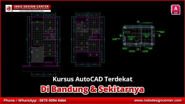 Kursus AutoCAD Terdekat di Bojongsoang, Bandung