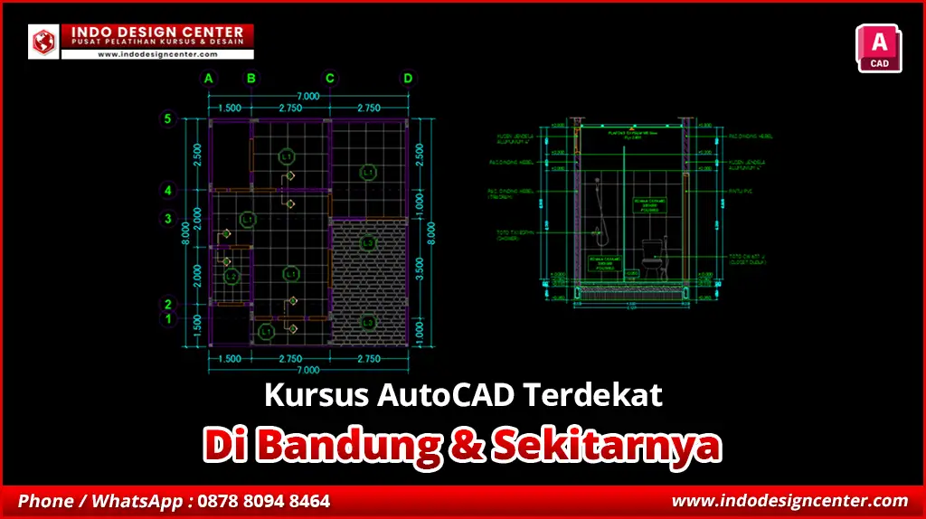 Kursus AutoCAD Bersertifikat di Bojongsoang, Bandung