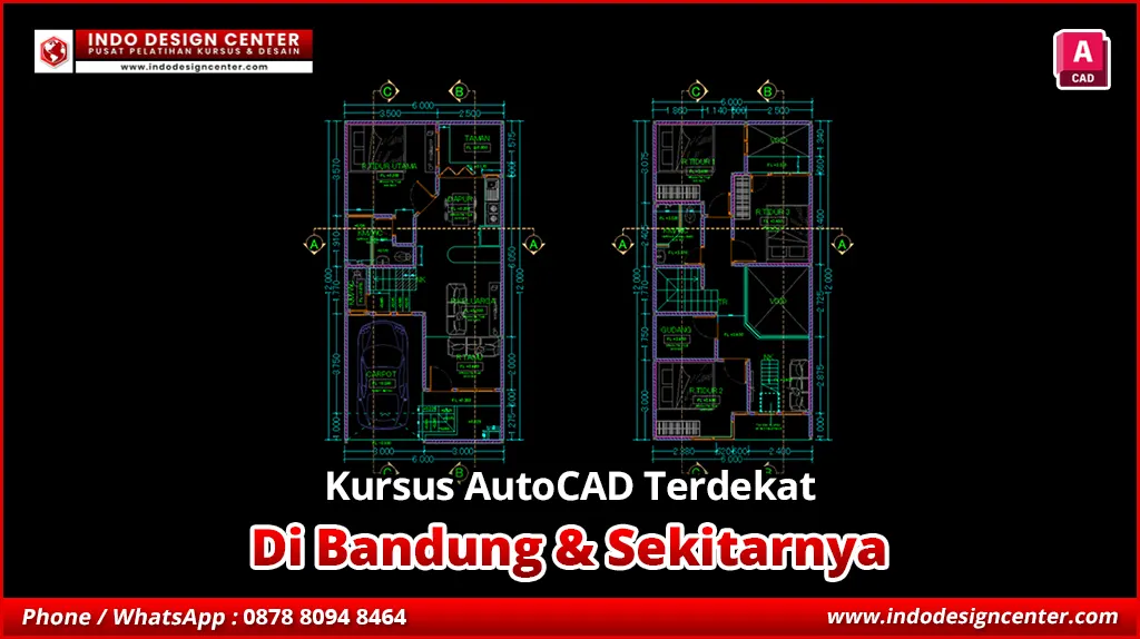 Kursus AutoCAD Terdekat di Cangkuang, Bandung