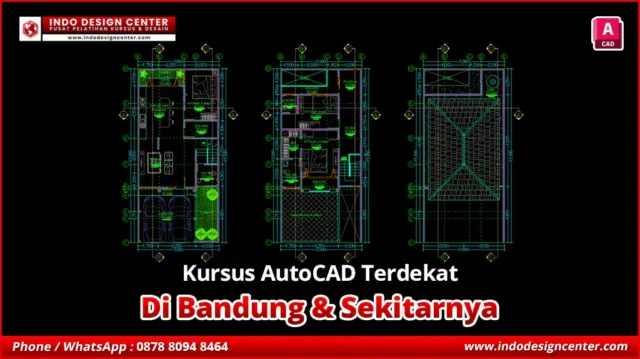 Kursus AutoCAD Bersertifikat di Cangkuang, Bandung