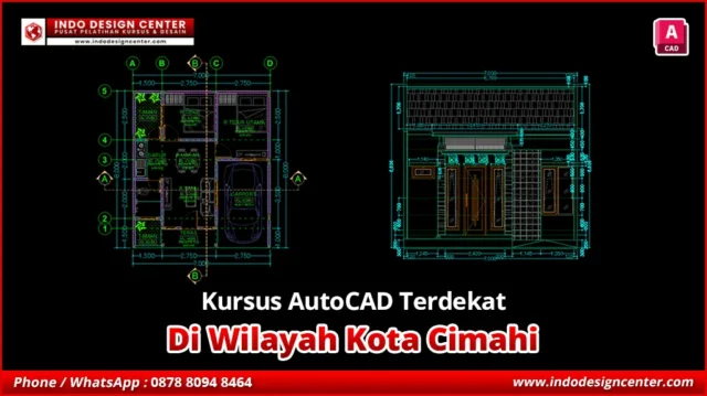 Kursus AutoCAD Terdekat di Cibabat, Kota Cimahi