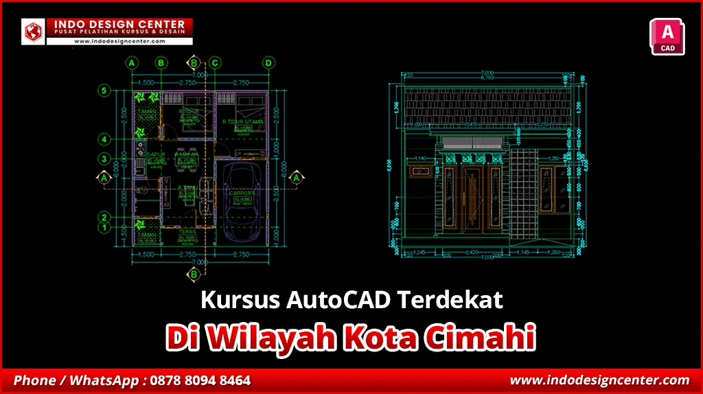 Kursus AutoCAD Terdekat di Cibabat, Kota Cimahi
