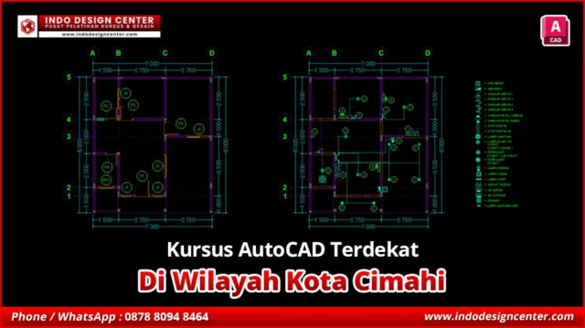 Kursus AutoCAD Terdekat di Cibeber, Kota Cimahi
