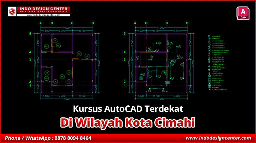 Kursus AutoCAD Terdekat di Cibeber, Kota Cimahi