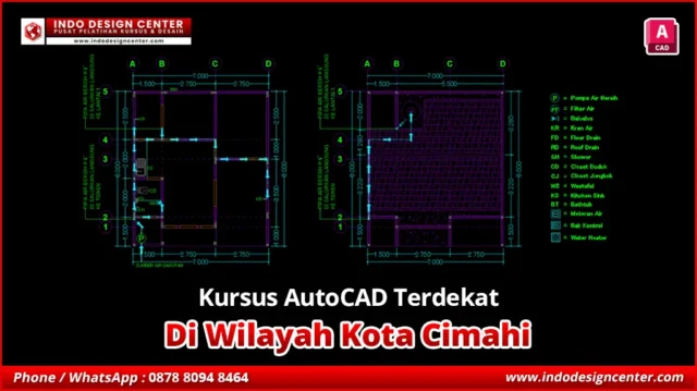 Kursus AutoCAD Terdekat di Cibeureum, Kota Cimahi