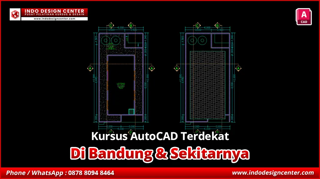 Kursus AutoCAD Terdekat di Cicalengka, Bandung