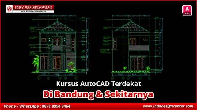 Kursus AutoCAD Bersertifikat di Cicalengka, Bandung
