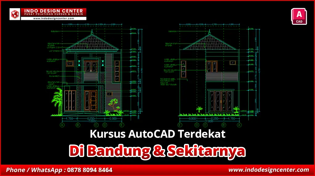 Kursus AutoCAD Bersertifikat di Cicalengka, Bandung
