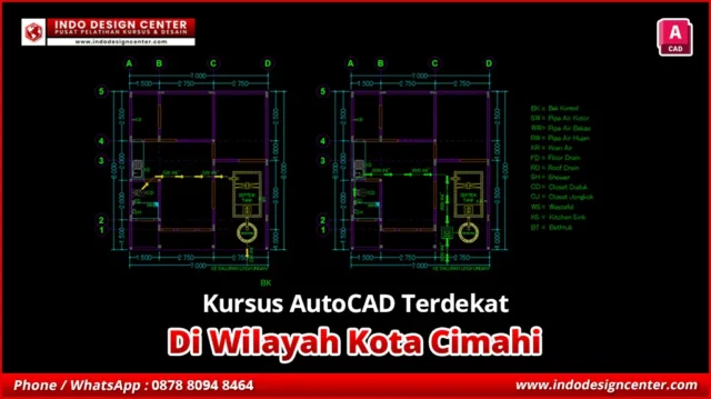 Kursus AutoCAD Terdekat di Cigugur Tengah, Kota Cimahi