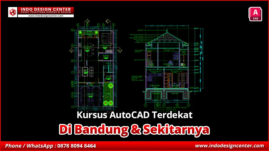 Kursus AutoCAD Bersertifikat di Cilengkrang, Bandung