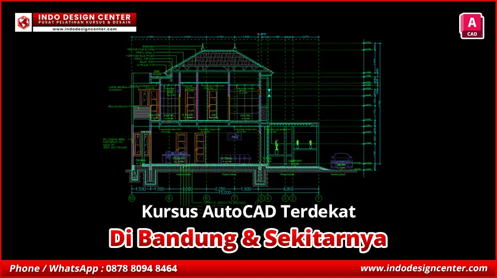 Kursus AutoCAD Bersertifikat di Cileunyi, Bandung
