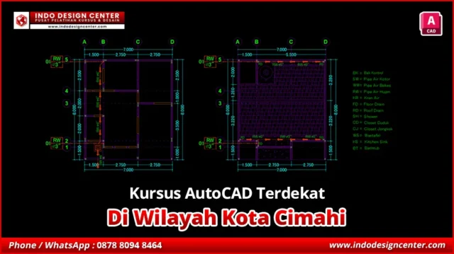 Kursus AutoCAD Terdekat di Cimahi, Kota Cimahi