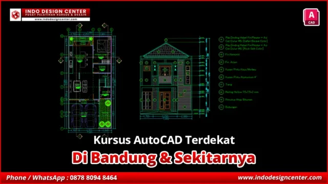 Kursus AutoCAD Bersertifikat di Cimenyan, Bandung