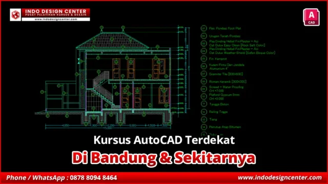 Kursus AutoCAD Bersertifikat di Ciparay, Bandung