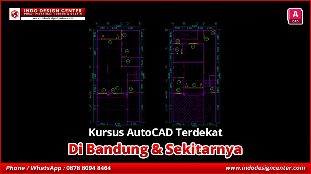 Kursus AutoCAD Bersertifikat di Dayeuhkolot, Bandung