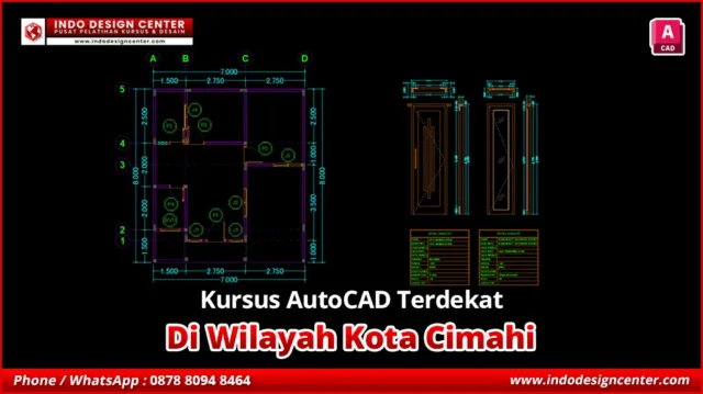 Kursus AutoCAD Terdekat di Leuwigajah, Kota Cimahi