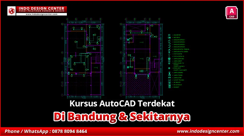 Kursus AutoCAD Bersertifikat di Margaasih, Bandung