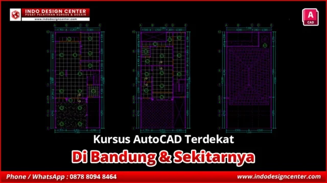 Kursus AutoCAD Bersertifikat di Margahayu, Bandung