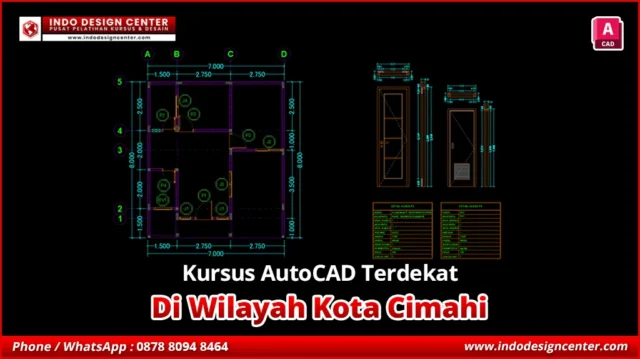 Kursus AutoCAD Terdekat di Melong, Kota Cimahi