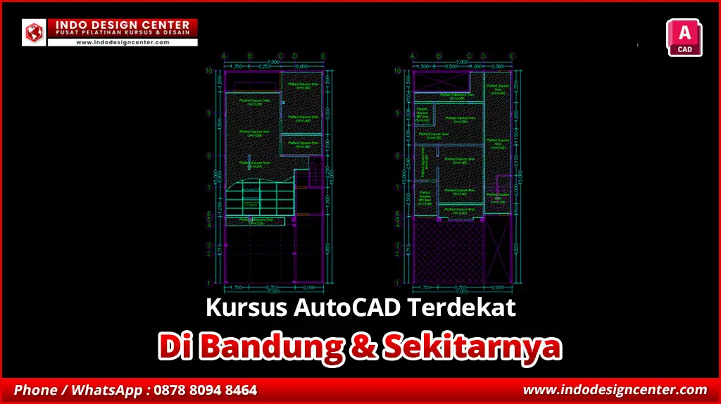 Kursus AutoCAD Bersertifikat di Nagreg, Bandung