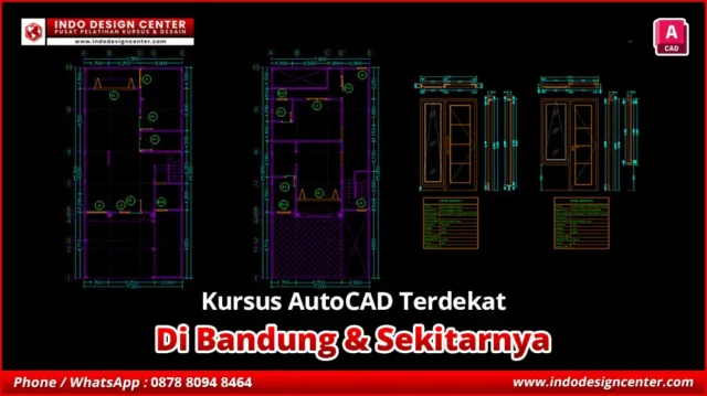 Kursus AutoCAD Bersertifikat di Pameungpeuk, Bandung
