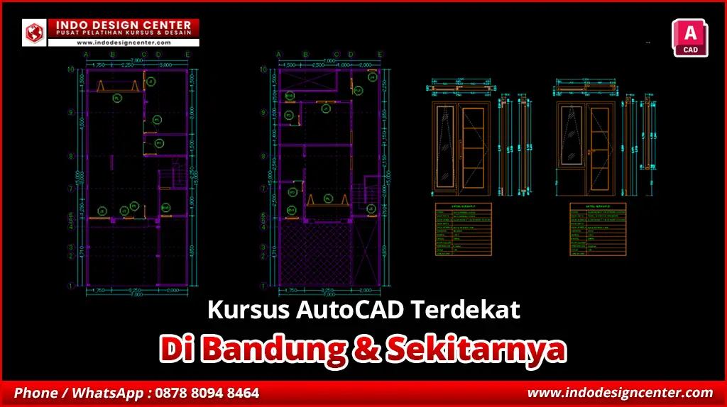 Kursus AutoCAD Bersertifikat di Pameungpeuk, Bandung