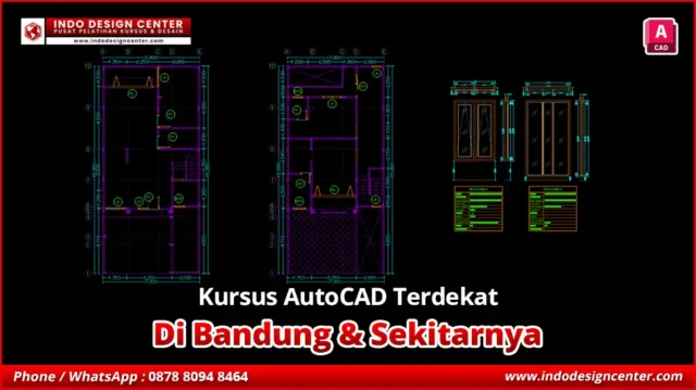 Kursus AutoCAD Bersertifikat di Paseh, Bandung