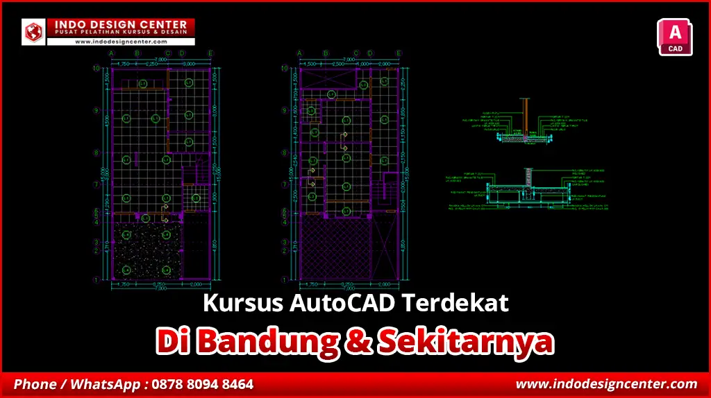 Kursus AutoCAD Bersertifikat di Rancaekek, Bandung