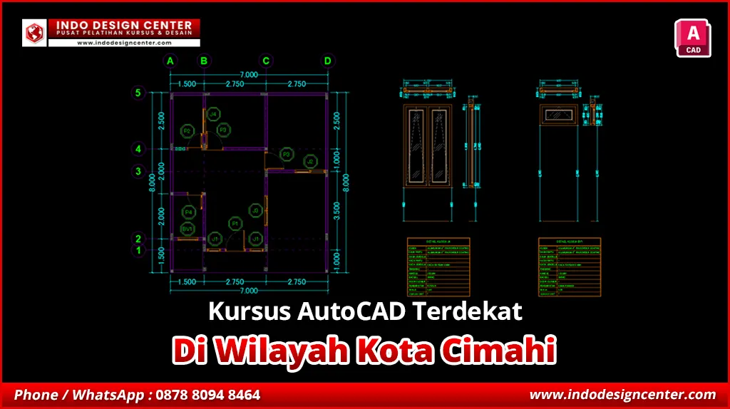 Kursus AutoCAD Terdekat di Setiamanah, Kota Cimahi