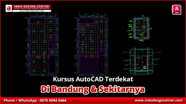 Kursus AutoCAD Bersertifikat di Soreang, Bandung