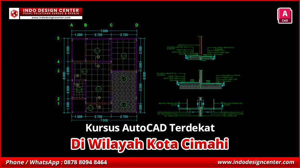 Kursus AutoCAD Terdekat di Utama, Kota Cimahi