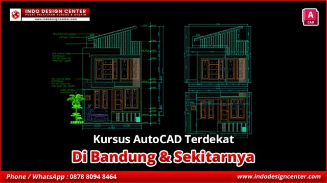 Kursus AutoCAD Terdekat di Ciparay, Bandung