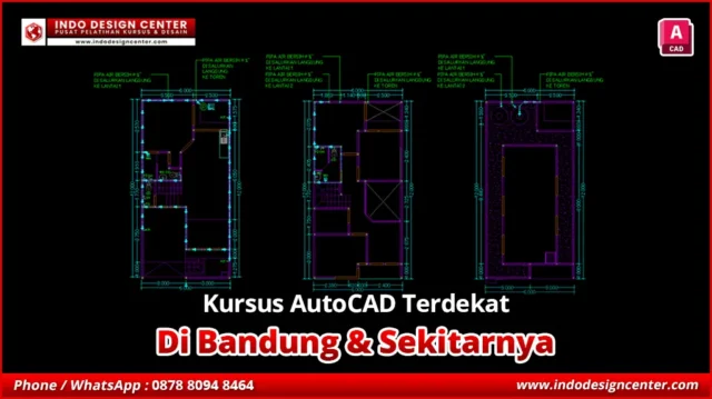 Kursus AutoCAD Terdekat di Dayeuhkolot, Bandung