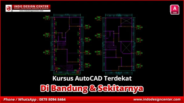Kursus AutoCAD Terdekat di Kertasari, Bandung