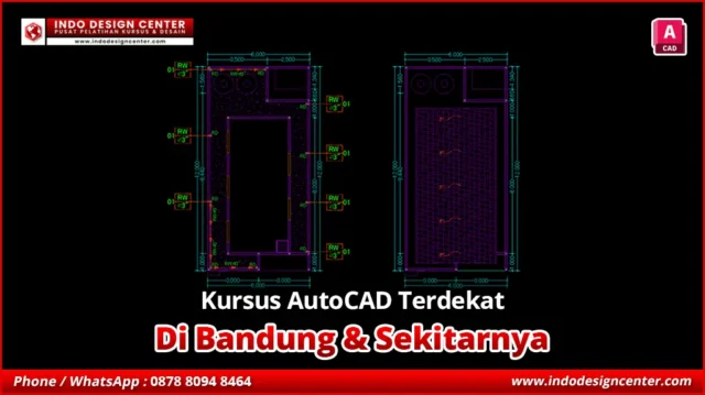 Kursus AutoCAD Terdekat di Majalaya, Bandung