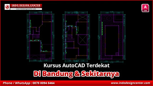 Kursus AutoCAD Terdekat di Margahayu, Bandung