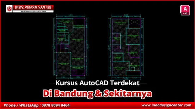 Kursus AutoCAD Terdekat di Pacet, Bandung
