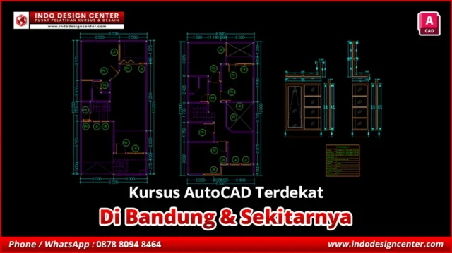 Kursus AutoCAD Terdekat di Paseh, Bandung