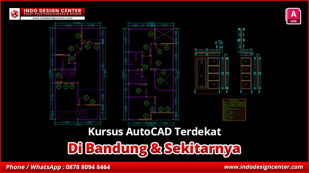 Kursus AutoCAD Terdekat di Paseh, Bandung