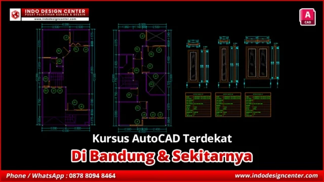 Kursus AutoCAD Terdekat di Rancabali, Bandung