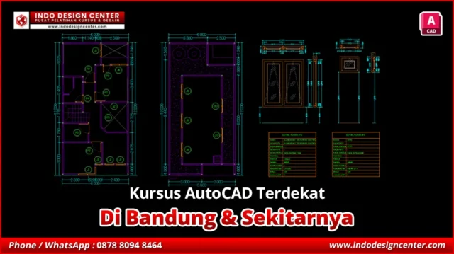 Kursus AutoCAD Terdekat di Solokanjeruk, Bandung