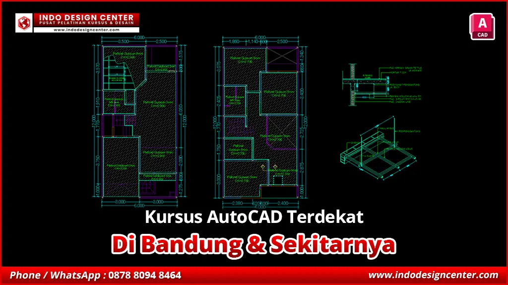 Kursus AutoCAD Terdekat di Soreang, Bandung