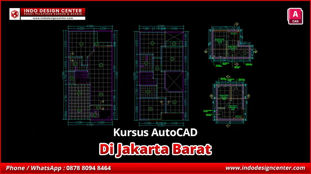 Kursus AutoCAD di Jakarta Barat Ahli di Bidangnya