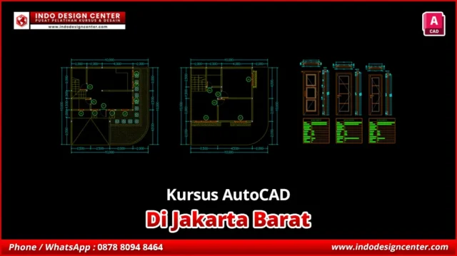 Kursus AutoCAD di Jakarta Barat Desain Eksterior