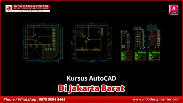 Kursus AutoCAD di Jakarta Barat Desain Interior