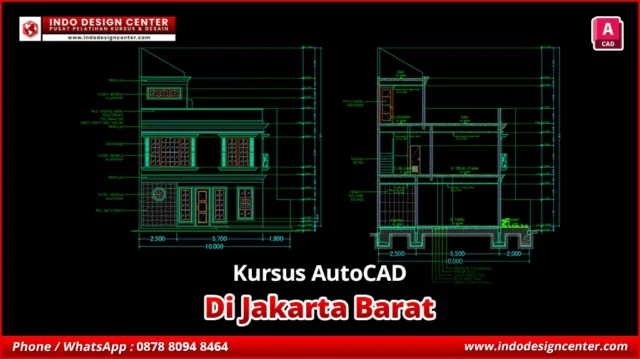 Kursus AutoCAD di Jakarta Barat Harga Terjangkau