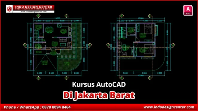 Kursus AutoCAD di Jakarta Barat Jaminan Sampai Bisa