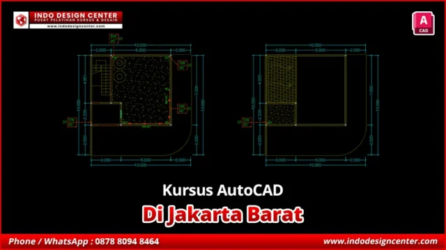 Kursus AutoCAD di Jakarta Barat Murah & Profesional