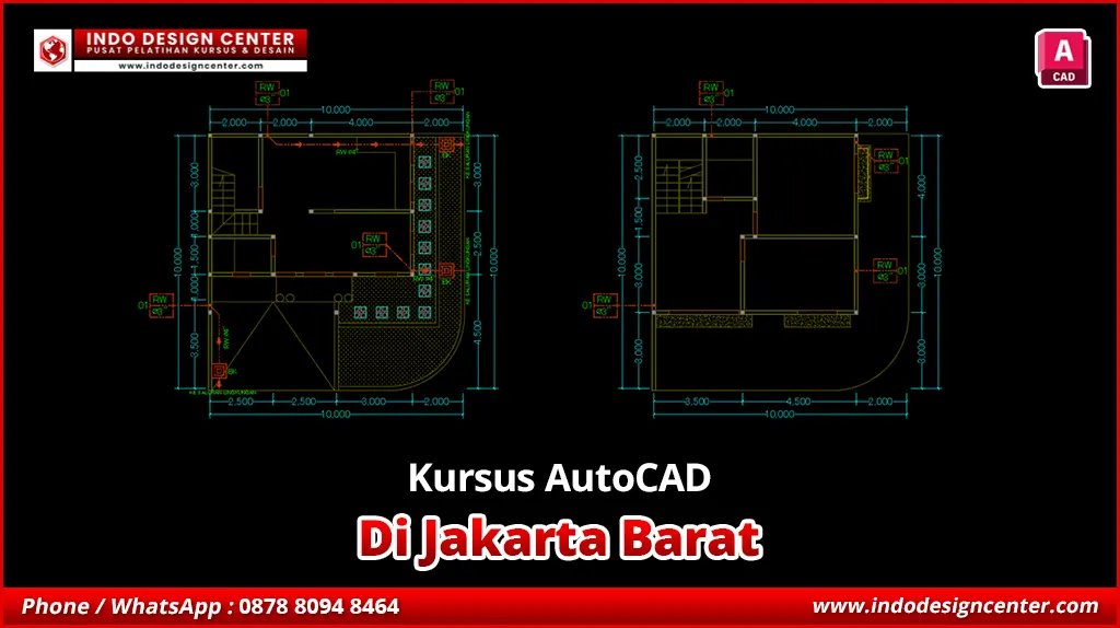 Kursus AutoCAD di Jakarta Barat Murah & Terpercaya