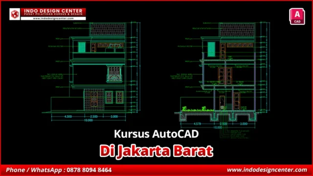Kursus AutoCAD di Jakarta Barat Pengajar Ahli